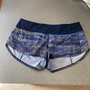 Women’s size 8; length 2.5 lululemon shorts